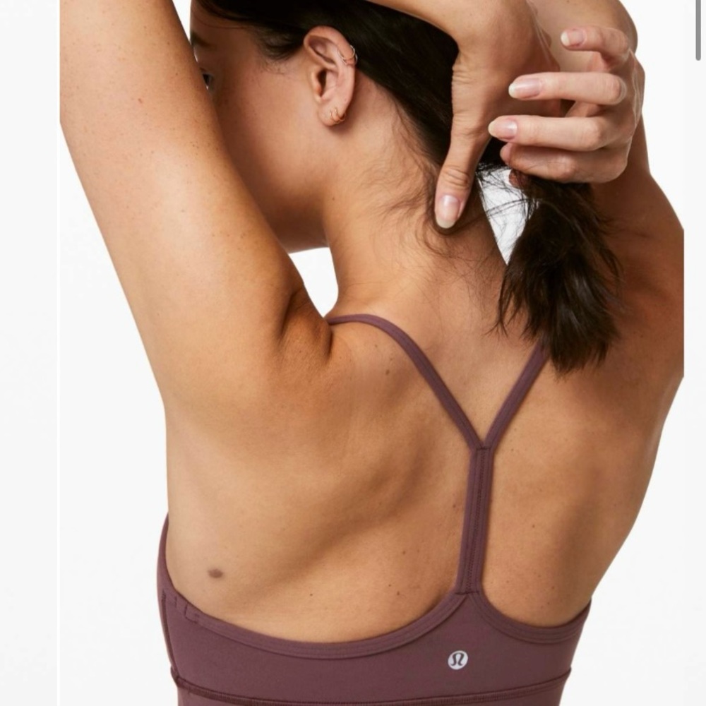 lululemon athletica Y bra Cherry Cola 6